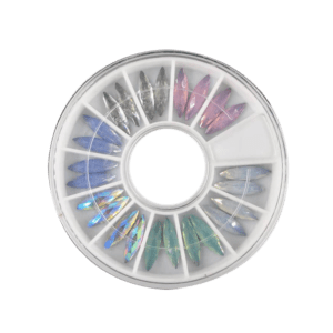 Multicoloured Oval Gems