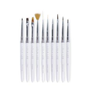 10pc Nail Art Brush Set